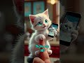 Look How This Kitten Looks At Its Mother Americancats Adorablecats