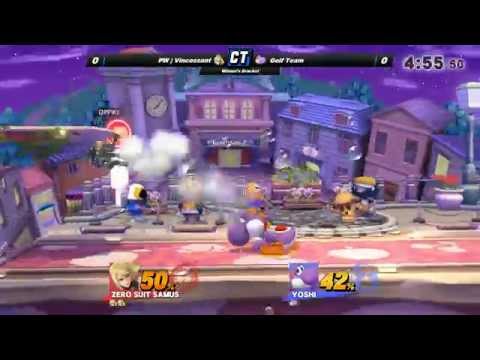 Smash @ Temple U - Vincessant vs Golf Team - Smash Wii U