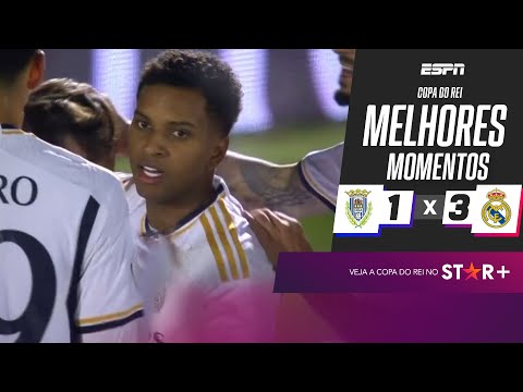 Gols e lances de Arandina x Real Madrid