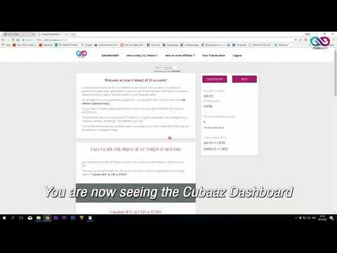 How To Buy CC (CubaazCoin) Token With Credit/Debit Card