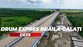 DRUM EXPRES DEx6 Brăila - Galați #36 Stadiu lucrări Pod peste Siret 25.05.2026