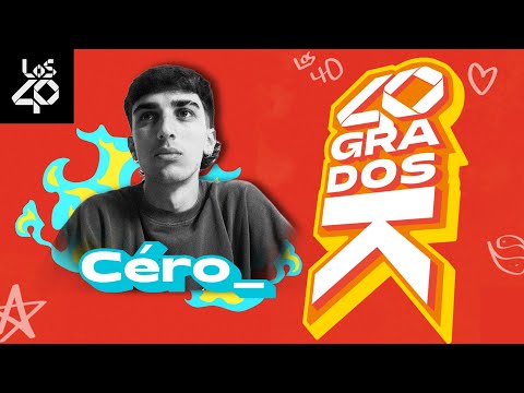 CÉRO desvela cómo fue trabajar con MARÍA BECERRA en 40 GRADOS K: "Me quedé sorprendido" | LOS40