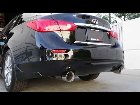 Tanabe Medalion Touring Exhaust - 2016 Infiniti Q50 3.0t (RWD)
