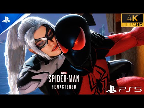 Black Cat Gameplay Walkthrough FULL GAME - SPIDER-MAN REMASTERED PS5 THE HEIST DLC (4K 60FPS RT)
