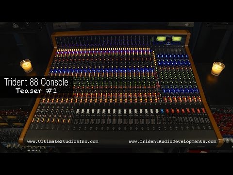 New Trident 88 Recording Console Teaser 1