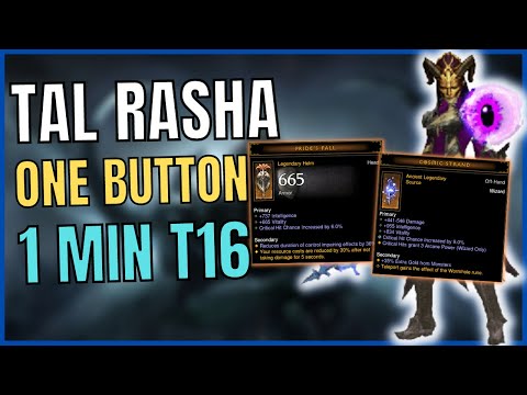 Season 28 One Button Speed Auto Meteors Build Guide Tal Rasha Diablo 3 Reaper of Souls