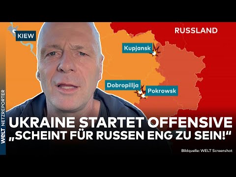 PUTINS KRIEG: Paukenschlag! Ukraine startet Gegenoffensive! Russland an Ostfront in der Klemme
