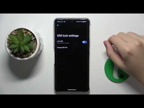 ROG Phone 8 - How to Remove SIM PIN from SIM Card - Safety of Your SIM Card