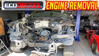 HOW TO REMOVE RAM 1500 ECODIESEL ENGINE