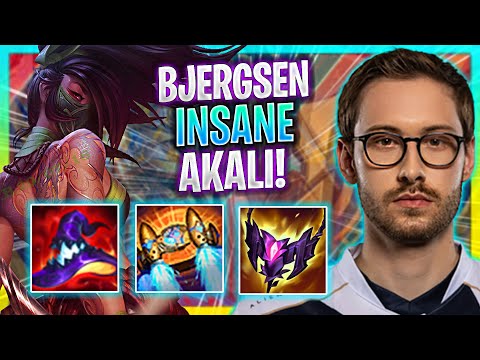 BJERGSEN IS INSANE WITH AKALI! | 100T Bjergsen Plays Akali Mid vs Syndra! | Preseason 2023