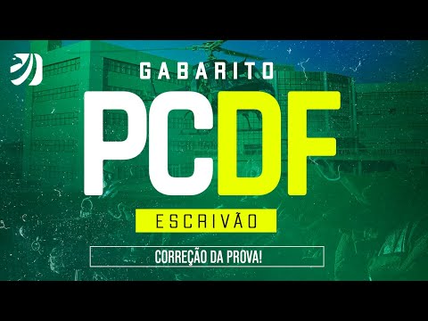 Gabarito PCDF Escrivão: correção da prova! [Extraoficial]