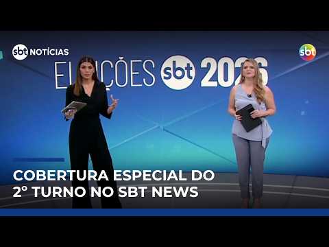 SBT News acompanha ao vivo a decisão entre Lula e Flávio no 2º turno | #SBTNotícias