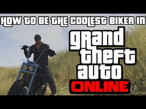 HOW TO BE THE COOLEST BIKER IN GTA 5 [GTA Online New Biker Update DLC Gameplay]