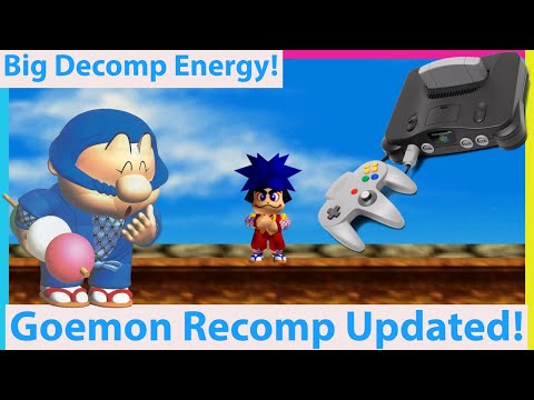 A Big N64 Recomp Update for Mystical Ninja Starring Goemon!