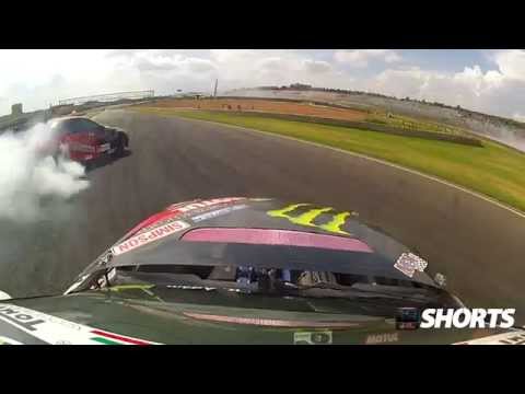 Adam Kerenyi drifting in Spain Valencia