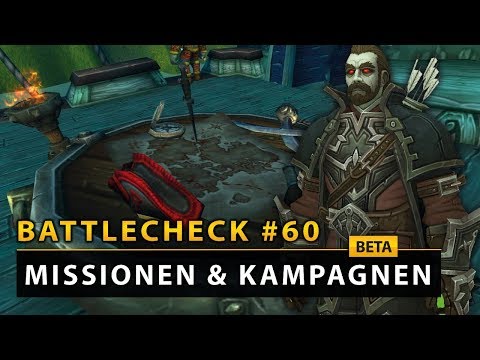 WoW Battlecheck - Missionstisch & Kriegskampagne | Battle for Azeroth