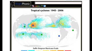 Hurricane Irma : Saffir and Simpson Hurricane Scale World Map, knowledge game