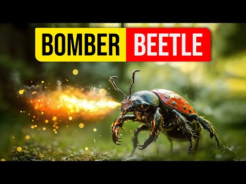 The beetle that uses chemical weapons: Bombardier beetle