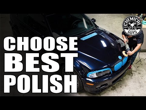 How To Choose The Right Compound Or Polish For Your Car - Chemical Guys V-Line Of Polishes