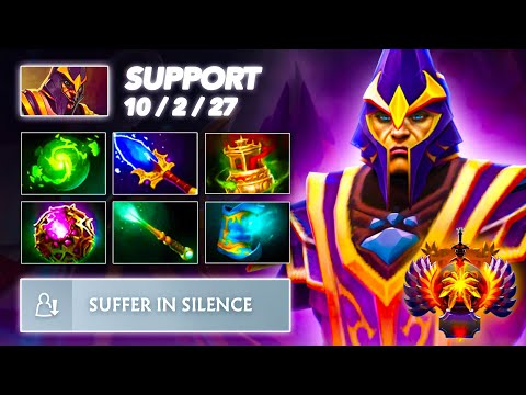 [7.39B] DOUBLE SILENCE! - Silencer SUPPORT | Full Gameplay Dota Class