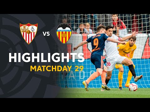 Highlights Sevilla FC vs Valencia CF (0-1)