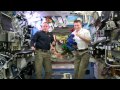 Space Station Crew Members Offer Christmas.