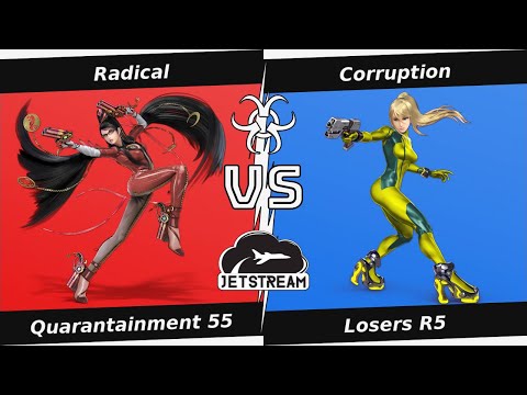 Quarantainment 55 Losers R5 - Radical (Bayonetta) Vs Corruption (Zero Suit Samus) - SSBU