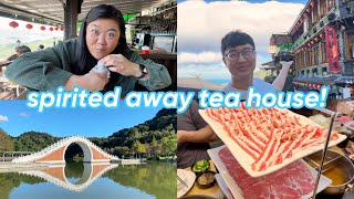 trying famous spirited away teahouse 🫖 + eating in jiufen!🏮 | VLOGMAS DAY 12