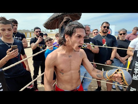 CRAZY MEXICAN vs PIT BULL !!  Best Fight !!!!