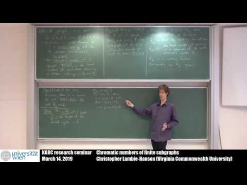 Christopher Lambie-Hanson - Chromatic numbers of finite subgraphs
