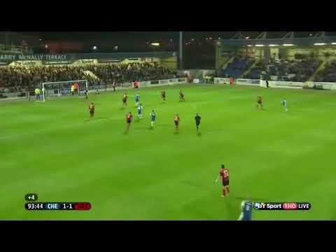 Ben Heneghan winner (Chester v Wrexham)
