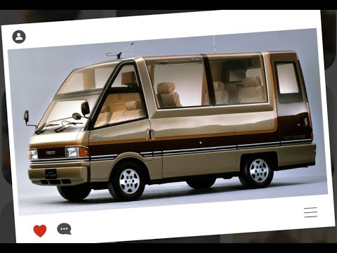 Mazda Bongo Sky Lounge 1983, complete model history