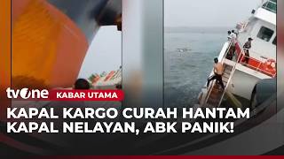 Download lagu Detik-detik Tabrakan Kapal Terekam Kamera! Awak Kapal Alami Luka | Kabar Utama mp3