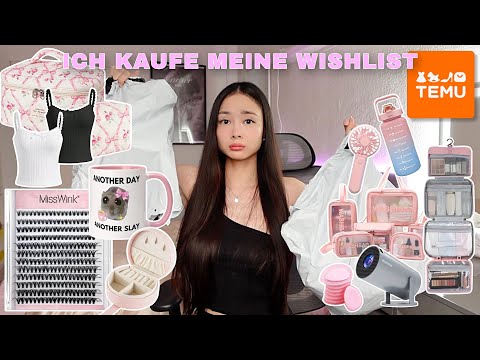 ich bestelle meine komplette WISHLIST auf Temu | XXL UNBOXING