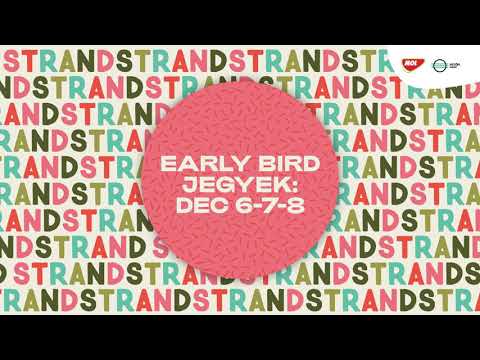 Elindult a 2022-es STRAND extrakedvezményes early bird akciója!