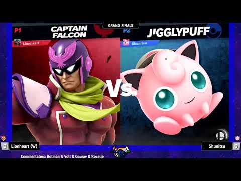 SSB India July 4 - GRAND FINALS - Lionheart (Captain Falcon) vs Shunitsu (Jigglypuff)