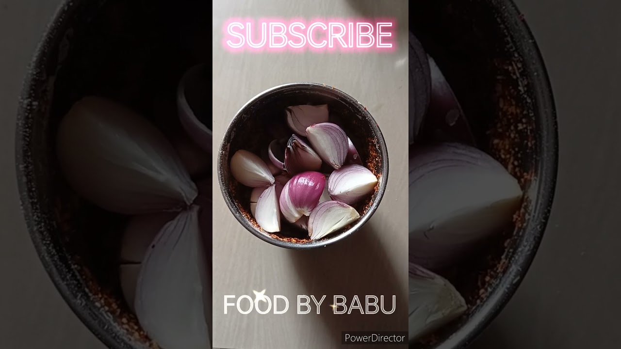 Super Easy Onion Chutney side dishes for idli,dosa,upma || #FoodbyBabu