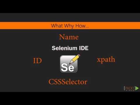 Mastering Selenium Testing Tools A Quick Introduction to Selenium IDE | packtpub com