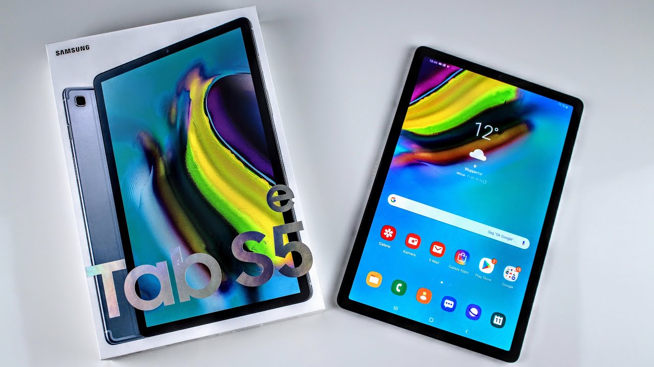 Samsung Galaxy Tab S5e 4G LTE Unboxing and First Look