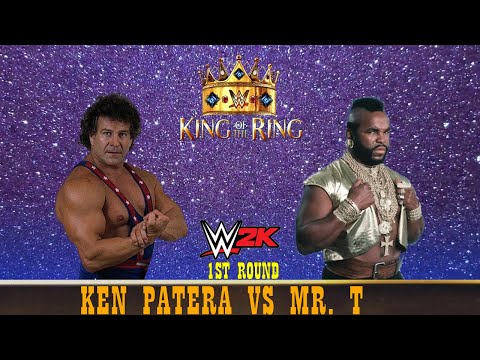 WWE ALL-TIME KING OF THE RING - Ken Patera vs Mr  T [1ST ROUND]