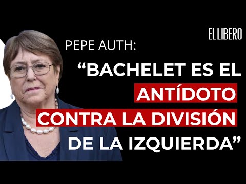 Pepe Auth: "Bachelet's candidacy for the UN is the antidote to the division of the left"