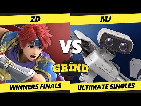 Smash Ultimate Tournament - ZD (Fox, Roy) Vs. Mj (ROB) The Grind 96 SSBU Winners Finals
