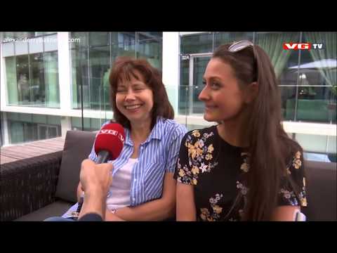 Interview with Alexander Rybak's mother & his girlfriend to VG - Eurovision 2018  w/subs