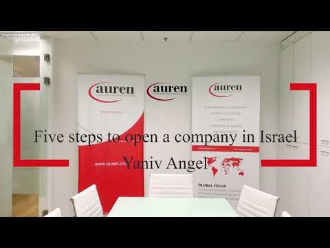 Start your business activity in Israel in five simple steps by following this guide