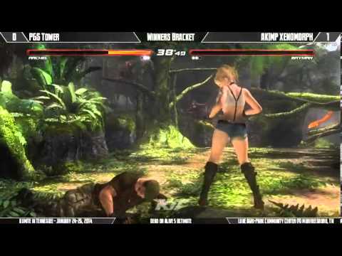 KIT14 - DOA5U - PGS Tower vs AK|MP Xenomorph
