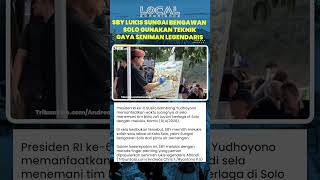 Susilo Bambang Yudhoyono Lukis Sungai Bengawan Solo, Terinspirasi Gaya Seniman Legendaris Affandi