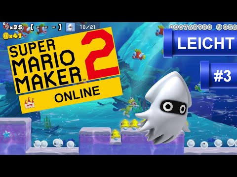 Zu viel Fisch für zu wenig Wasser / Super Mario Maker 2 Online [Leicht #3]