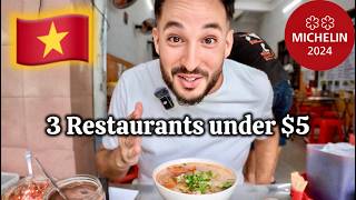 $5 Vietnamese Street Food Challenge in Da Nang. Michelin Edition!