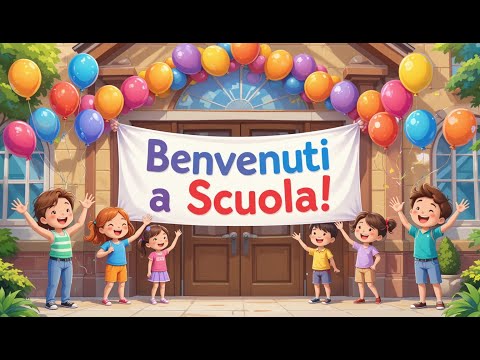 🎒 Benvenuti a Scuola | Canzoncina Allegra di Accoglienza per Bambini