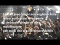 LIGABUE - NON HO CHE TE (con testo) 